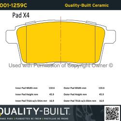 QUALITY-BUILT 10011259C