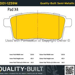 QUALITY-BUILT 10011259M