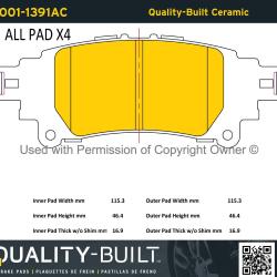 QUALITY-BUILT 10011391AC