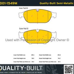 QUALITY-BUILT 10011549M