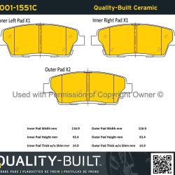 QUALITY-BUILT 10011551C