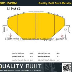 QUALITY-BUILT 10011628M