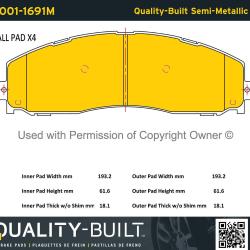 QUALITY-BUILT 10011691M
