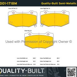 QUALITY-BUILT 10011718M