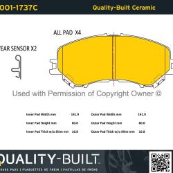 QUALITY-BUILT 10011737C