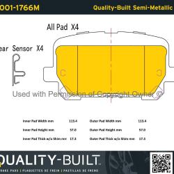 QUALITY-BUILT 10011766M