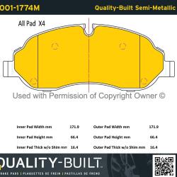 QUALITY-BUILT 10011774M