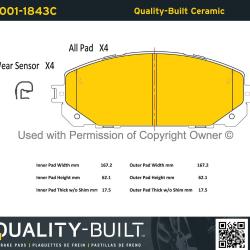 QUALITY-BUILT 10011843C