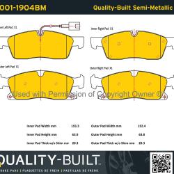 QUALITY-BUILT 10011904BM