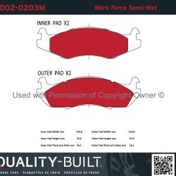 QUALITY-BUILT 10020203M