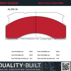 QUALITY-BUILT 10020236M