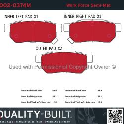 QUALITY-BUILT 10020374M