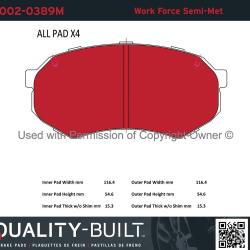 QUALITY-BUILT 10020389M