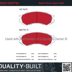 QUALITY-BUILT 10020507M