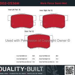 QUALITY-BUILT 10020536M