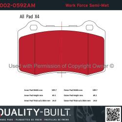 QUALITY-BUILT 10020592AM