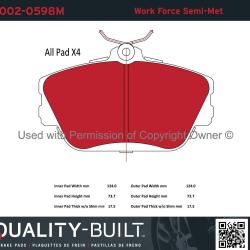 QUALITY-BUILT 10020598M