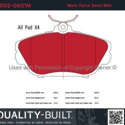 QUALITY-BUILT 10020601M