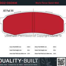 QUALITY-BUILT 10020606M