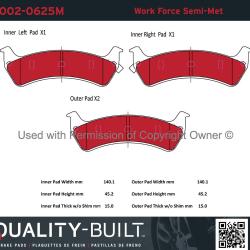 QUALITY-BUILT 10020625M