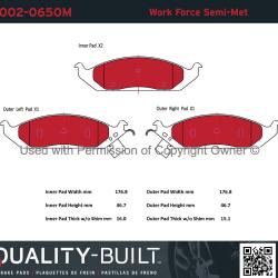 QUALITY-BUILT 10020650M