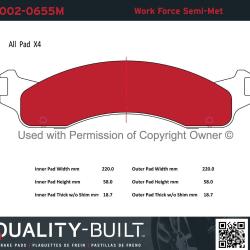 QUALITY-BUILT 10020655M
