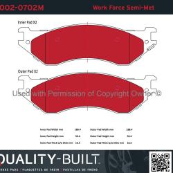 QUALITY-BUILT 10020702M
