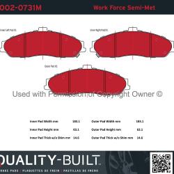 QUALITY-BUILT 10020731M