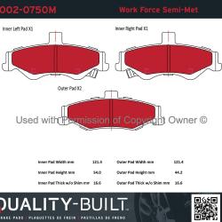 QUALITY-BUILT 10020750M