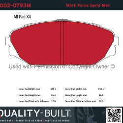QUALITY-BUILT 10020793M