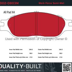 QUALITY-BUILT 10020803M
