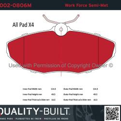 QUALITY-BUILT 10020806M