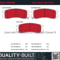 QUALITY-BUILT 10020814M