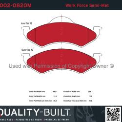 QUALITY-BUILT 10020820M