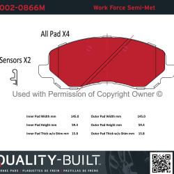 QUALITY-BUILT 10020866M