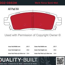 QUALITY-BUILT 10020883M