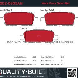 QUALITY-BUILT 10020905AM