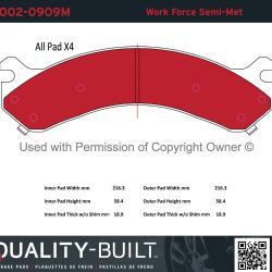 QUALITY-BUILT 10020909M