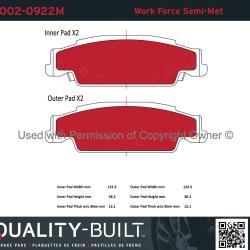QUALITY-BUILT 10020922M