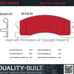 QUALITY-BUILT 10020945M