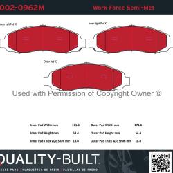 QUALITY-BUILT 10020962M