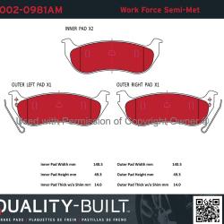 QUALITY-BUILT 10020981AM