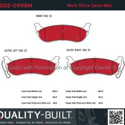 QUALITY-BUILT 10020998M