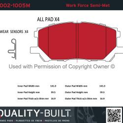 QUALITY-BUILT 10021005M