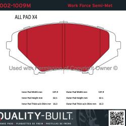 QUALITY-BUILT 10021009M