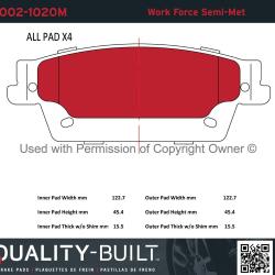 QUALITY-BUILT 10021020M