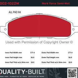 QUALITY-BUILT 10021022M