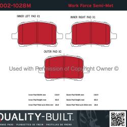 QUALITY-BUILT 10021028M