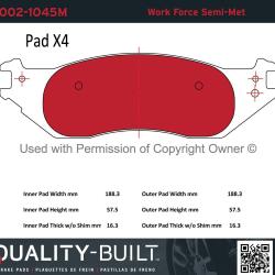 QUALITY-BUILT 10021045M