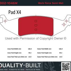 QUALITY-BUILT 10021046M